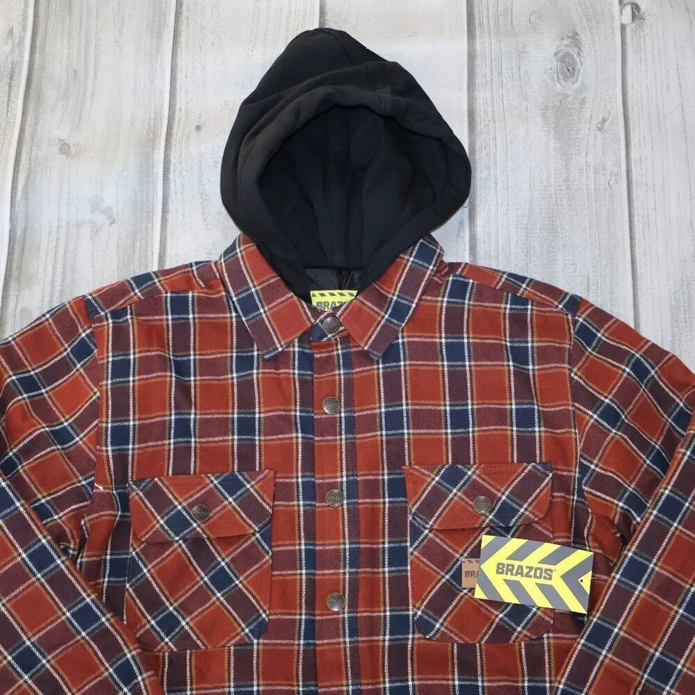 NEW Brazos Men's Blacksmith Insulated Hooded Jacket